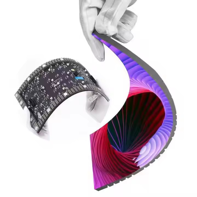 Display LED com alta luminosidade Full Color SMD Flexible Film Foldable 3 anos de garantia