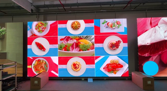 RGB P2.6 Indoor Die-casting Alumínio Full Color LED Display Rental 3840HZ HD Video Screen 250*250MM