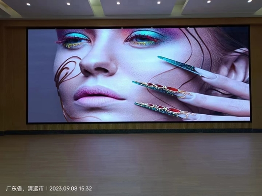 SCX LED LED chipstar Alta taxa de atualização P4 Indoor LED Display Screen para instalação fixa 512x512mm Painel de alumínio