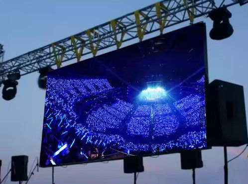 Tela de parede de vídeo LED para aluguel de eventos P8 a cores, com alto brilho e tamanho de gabinete 640*640mm/960*960mm, chip LED Epistar