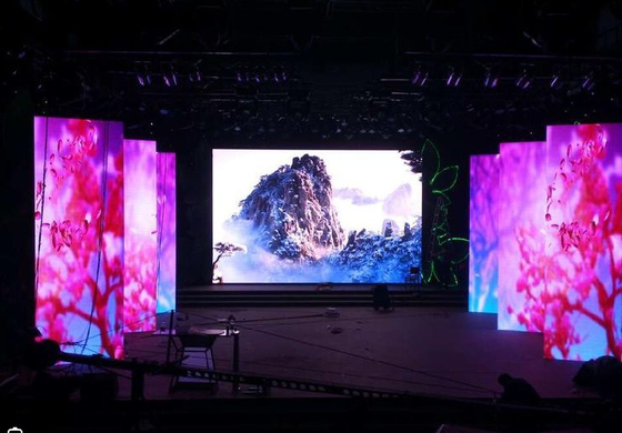 P2.5 P2.6 P3.91 Desmontável exterior Full Color LED Die-Casting Alumínio Screen Publicidade Video Wall