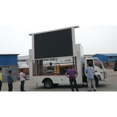 320*160mm Dimensão do módulo P5 Lâmpadas LED de caminhão móvel para requisitos do cliente