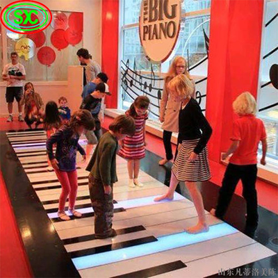 Indoor Custom Label Single Colours LED Dance Floor com aplicações versáteis
