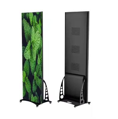 Cartão digital LED P1.8 P2 P2.5 P3 Indoor HD Publicidade eletrônica LED Screen Wifi Control Display LED em pé