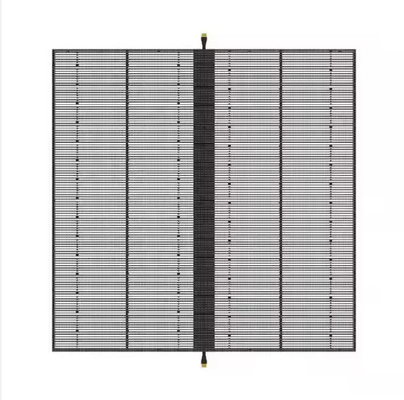 P2.6 Ecrã LED Transparente Grelha de Ecrã Led de Cores Totais Ecrã de Gelo Ecrã Eletrônico de Publicidade Interior Janela de vidro
