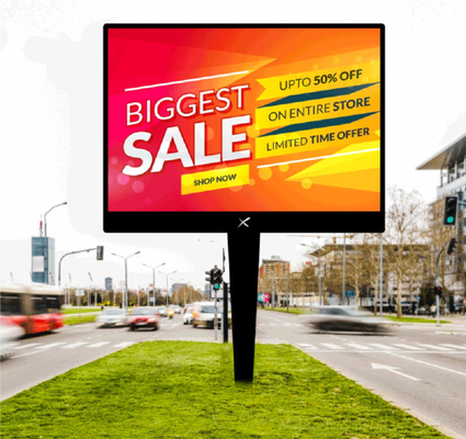 P2.5 Quadrado Publicidade ao ar livre Ecrã de alumínio de fundição LED Full Color HD à prova de água