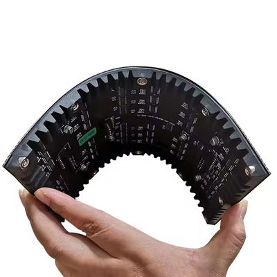 P4 Modulo de exibição a cores completas de ecrã de vídeo LED flexível de 4 mm
