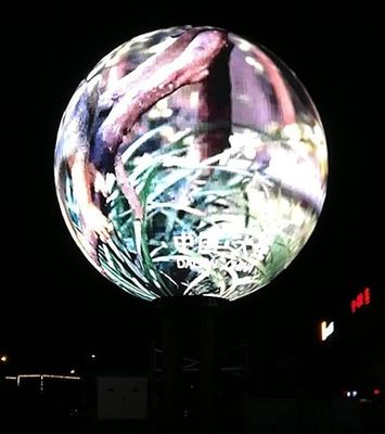 Bom preço Display LED em forma de bola para Shopping/Eventos. Tamanho do módulo: 320*160mm e Eficiência on-line