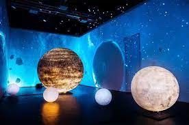 Exposição conduzida Rgb redonda de uma forma de 360 graus, alta resolução interna finamente conduzida da tela