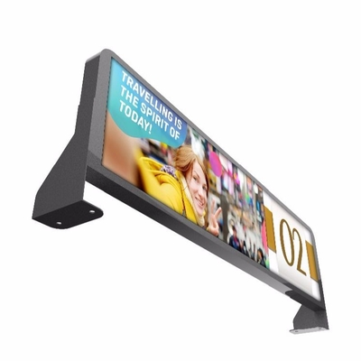 Display de sinalização LED de carro de 5 mm personalizável com função de animação e configurações 1R1G1B