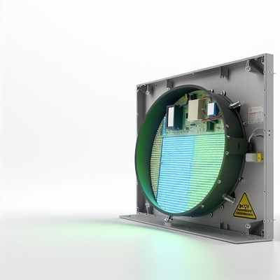 Monitor LED redondo de serviço frontal com tensão DC5V