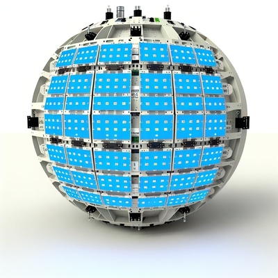 Tela LED esférica alimentada por chip LED Epistar com certificação ISO e à prova d'água IP43