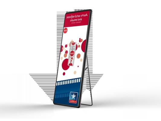 Melhore seu jogo de marketing com telas LED de publicidade de 680x2000mm e P2.5mm Pitch