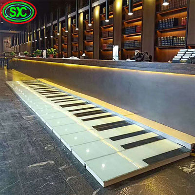 8PCS Piso de dança de luz cintilante com taxa de atualização de 3840hz/s e módulo W2 X H4 Qty