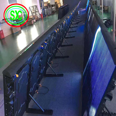 60Hz Frame Rate IP65 Grade Grey Scale Rectification Stadium LED Display para exibição de definição