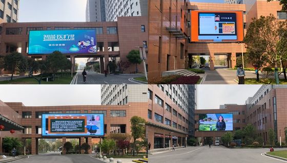 Display LED multicolor exterior resistente a intempéries com comutação de energia 5V/40A e tamanho do módulo 250*250mm