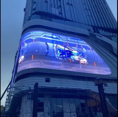 Modo de condução 1/16S Parede LED Full-Color para Exterior com 5500 de Brilho para Soluções de Publicidade Exterior