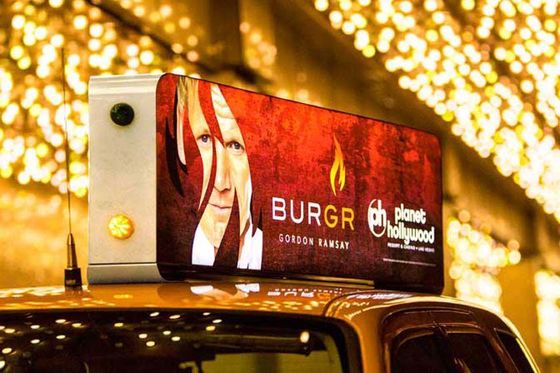 Display LED Personalizável para Carro com Tensão DC 5V e Resolução de Tela 192*64 pontos