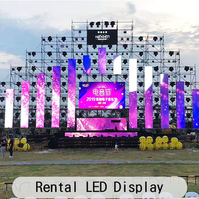 Armazém de estoque Locação LED Display com caixa de alumínio de fundição por impressão e peso do módulo de 0,25 kg