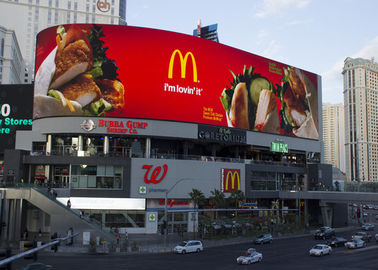 Ecrã de aluguel à prova d'água IP65 Exterior Full Color LED Display 500*1000MM P4.81 Módulo HD 7500cd/Sq Brilho