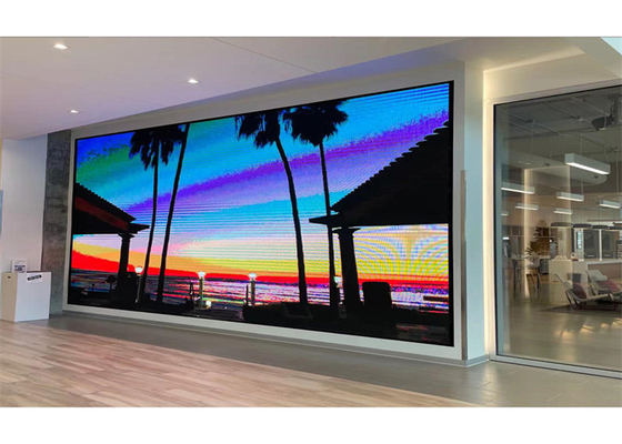 Display LED de alumínio fundido a moldagem com tamanho de módulo 250*250mm e densidade 112896 pontos/m2