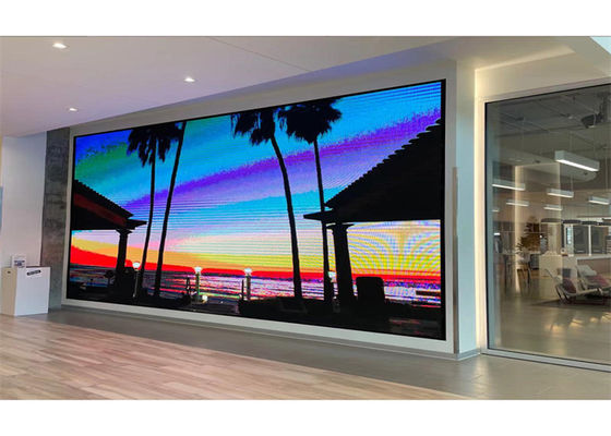 Display LED leve e de cores inteiras para exposições, fácil de instalar e transportar, adequado para exibições de fluxo