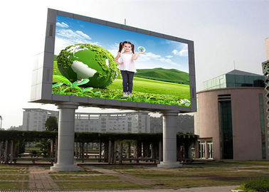 SMD 3528 de alta definição, à prova d'água para publicidade exterior, ecrã LED P8 1/8 Scan Nova / sistema Linsn