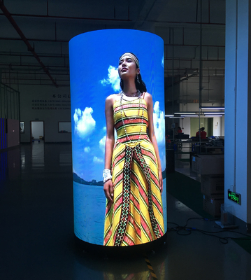 Tela LED esférica colorida P2.5mm com ângulo de visão de 360 graus