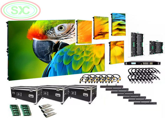 P3.91mm 500x500mm Escenário fundo de vídeo painéis LED LED tela da igreja