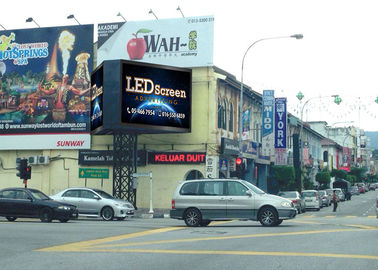 Ecrã LED de publicidade à prova d'água P8 Outdoor Full Color 1/4 Scan Mode HD