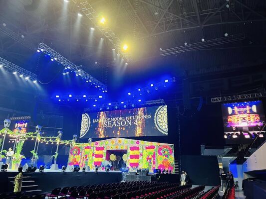 Ecrãs de LED de palco com alto brilho e fácil instalação adequadas para concertos, eventos e aplicações de aluguer
