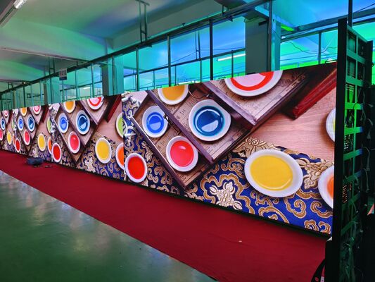 Ecrãs de LED de palco com alto brilho e fácil instalação adequadas para concertos, eventos e aplicações de aluguer