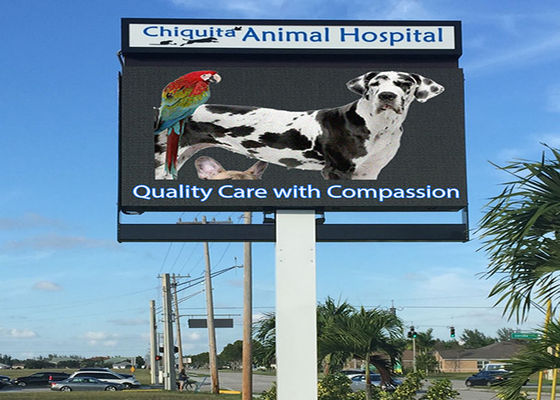 Bom preço IP65 RGB LED Billboard P4 Área exterior Impermeável 5000cd/M2 Brilho Alta Resolução on-line