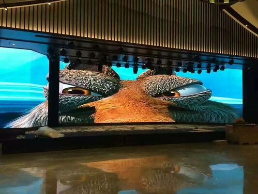 Telão LED colorido p3.9 interno com emenda perfeita, alta taxa de atualização e amplo ângulo de visão para aluguel comercial e eventos