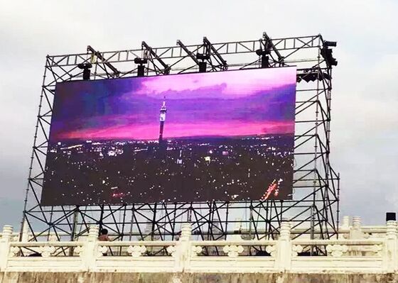 Tela de LED P3.91 para Interior / Exterior, Montada na Parede, Taxa de Atualização de 3840hz