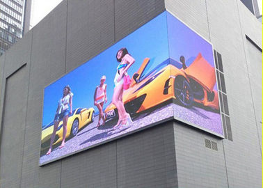 Sinalização LED colorida HD para exterior, painel de vídeo P5 outdoor LED