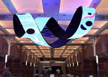 Estádio Large Screen Wall LED Display Flexível P4.81 Instalação fixa/aluguel interior