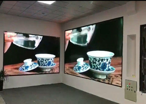 Bom preço Estádio Large Screen Wall LED Display Flexível P4.81 Instalação fixa/aluguel interior on-line