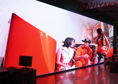 Estádio Large Screen Wall LED Display Flexível P4.81 Instalação fixa/aluguel interior
