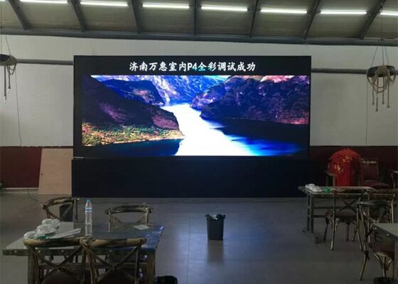 Boa qualidade P2 Indoor Led Screen parede de vídeo com taxa de atualização de 3840hz serviço frontal