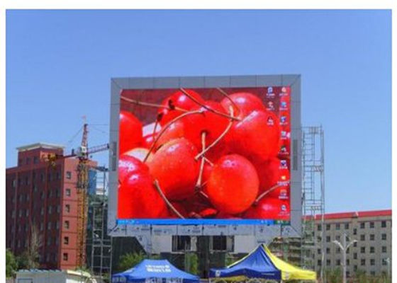Bom preço Ecrãs de publicidade LED gigantes comerciais ao ar livre P10 on-line