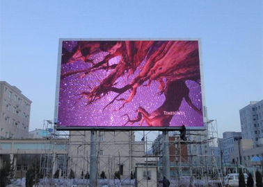 Ecrã de display LED Instalação fixa P10 Publicidade LED Full Color ao ar livre Panfletos