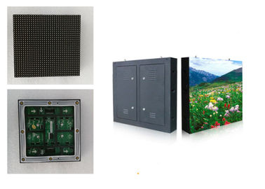 Grande P10 de exterior em cores completas de publicidade de tela LED e vídeo IP67 Armário à prova d'água