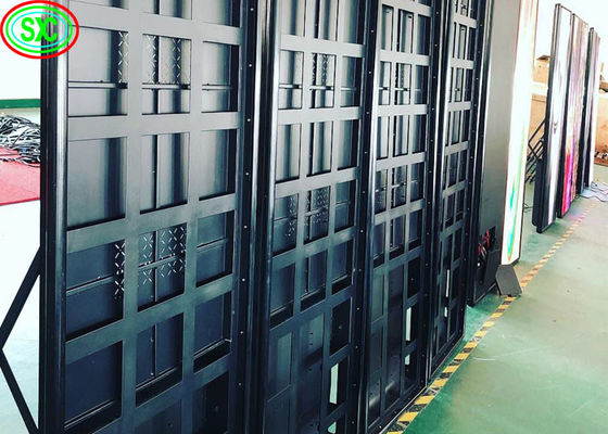 Tela de publicidade LED interna COB P2 P2.5 P3 P4, display LED de publicidade externa a cores