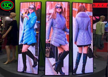 Espelho de palco fundo LED tela grande P2.5 cartaz estandes de publicidade de vídeo
