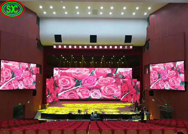 Ponto de fundo do palco LED interior P4.81 500*500mm Ponto de fundo do palco de conferência do hotel da igreja