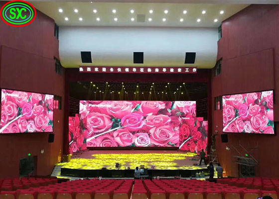 Bom preço Ponto de fundo do palco LED interior P4.81 500*500mm Ponto de fundo do palco de conferência do hotel da igreja on-line