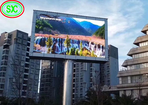 Pixel Pitch 8mm LED Publicidade Large Screen Exterior e interior Full Color LED Display