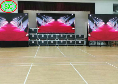 Ecrã de palco LED de alta resolução fundo concerto Mega DisplayEcrã LED de cores interiores