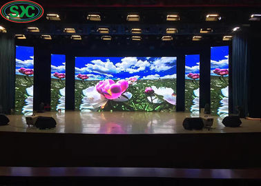 Teatro LED de fundo de palco com pequeno tom, alta definição, flexível e sem manchas
